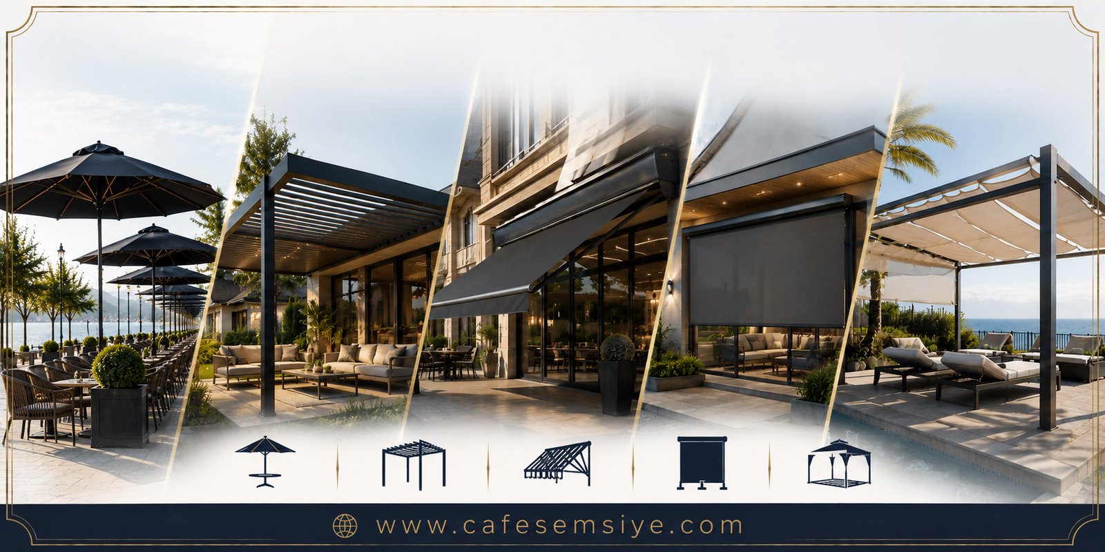 Cafe Şemsiyesi uygulama görseli